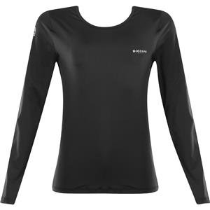Blusa Feminina Manga Longa com Proteção UV e Decote Redondo - UV Smart:Cor-PRETO / Tamanho-M