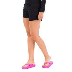 SHORTS DICORPO COM PROTEÇÃO UV RECORTADO COM BOLSOS E ELÁSTICO NA CINTURA  