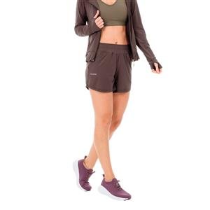 SHORTS DICORPO COM PROTEÇÃO UV RECORTADO COM BOLSOS E ELÁSTICO NA CINTURA  