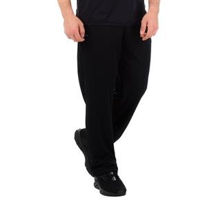 Calça Reta Masculina Dry Jacquard com Bolsos, Elástico e Amarração Interna na Cintura 