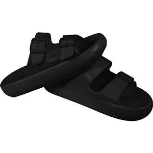 Chinelo Tipo Papete com Fivelas e Solado Nuvem 