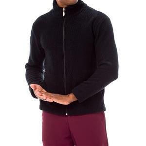 Jaqueta Masculina em Soft com Gola Alta e Bolsos:Cor-PRETO / Tamanho-M