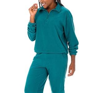 Conjunto Térmico de Soft: Blusão Amplo com Gola Alta e Calça Jogging | DiCorpo 