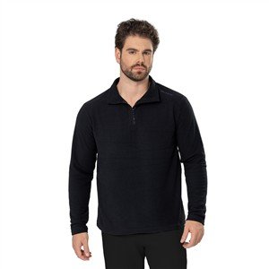 Blusão Térmico Masculino com Gola Alta e Zíper - Soft Polar Light 