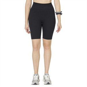 Bermuda Fitness Meia Coxa Seamless com Cós Alto Duplo - Sem Costura e Média Compressão 