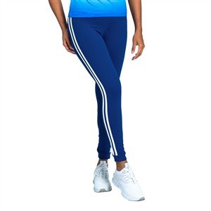 Legging com listras nas laterais e Cós Alto Duplo Alta Compressão  