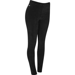 Legging de Veludo Canelado com Elástico na Cintura:Cor-PRETO / Tamanho-M