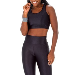 Top Alongado com Recortes e Vazado nas Costas - DiCorpo 