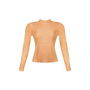 Blusa Básica Gola Alta em Tricô Flanelado com Avesso Peluciado – DiCorpo  