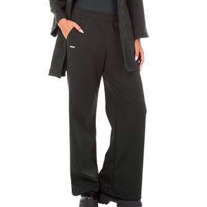 Calça Pantalona com Bolsos e Conforto Térmico | DiCorpo:Cor-MINERIO / Tamanho-G