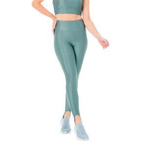 Legging com Pezinho de Média Compressão e Cós Alto Duplo | DiCorpo 