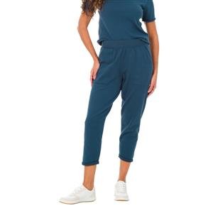 Calça Capri de Malha com Bolsos  