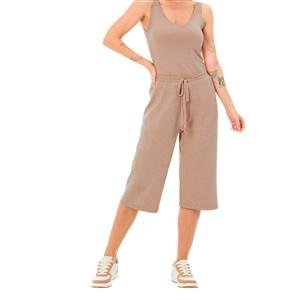 Calça Pantacourt de Tricô com Amarração na Cintura | DiCorpo 