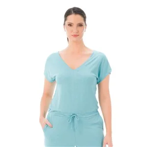 Macacão Capri Com Amarração na Cintura e Bolsos | DiCorpo 