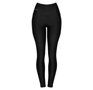 Legging com Detalhes Bolsos e Cós Alto Duplo - Média Compressão | DiCorpo 