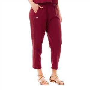 Calça Capri com Bolsos e Elástico na Cintura | DiCorpo 