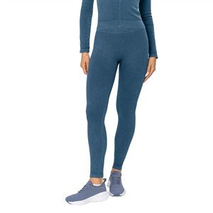 Legging Seamless com Média Compressão e Cós Alto Duplo Média 