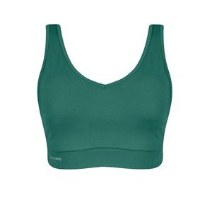 Top Decote V Alta Sustentação com Bojo Removível UV 50+ 