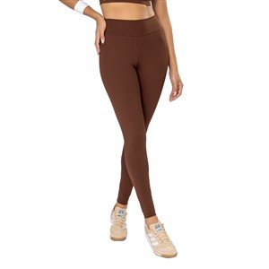 Legging com Cós Alto Duplo e Alta Compressão 