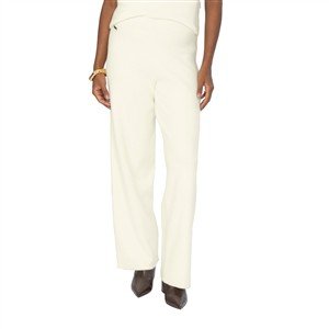 Calça Pantalona em Tricô 