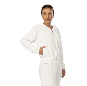 Conjunto Canelado Jaqueta Bomber e Calça 