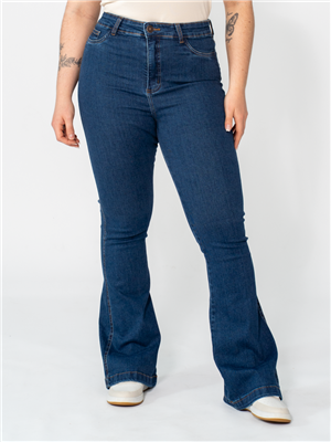 CALCA JEANS FLARE 