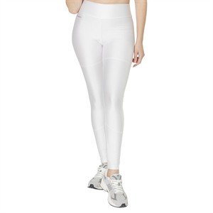 Legging com Forro no Recorte Superior, Cintura Alta e Cós Duplo 