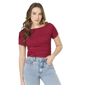 Baby Look com Decote Canoa 