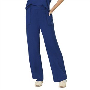 Calça Pantalona De Moletinho com Bolsos 