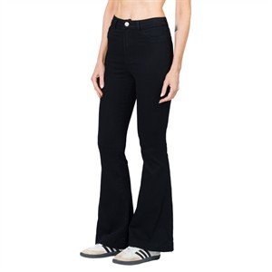 Calça Jeans Flare com Bolsos Traseiros 