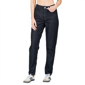 Calça Jeans Mom com Bolsos 
