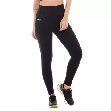 Calça Legging Feminina com Cós Alto Duplo | Alta Compressão e Conforto - DiCorpo​:Cor-PRETO / Tamanho-M