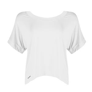 CAMISETA AMPLA DICORPO COM FENDAS LATERAIS E MULLET 