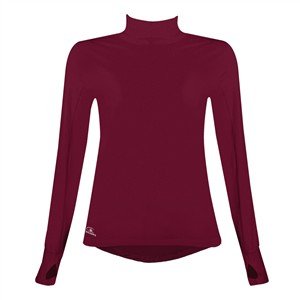 BLUSA TÉRMICA DICORPO COM GOLA SUBIDA E PUNHO COM ABERTURA 