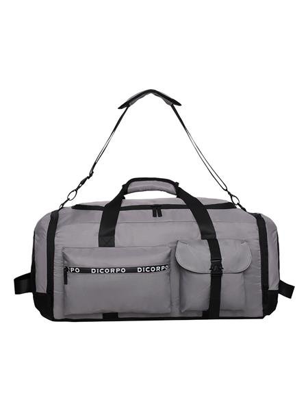 Bolsa Esportiva Nylon com Multibolsos, Alças Reguláveis e Zíper 01332-I
