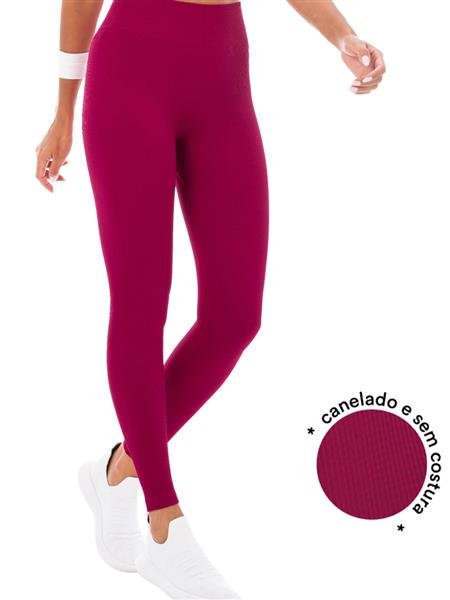Legging Fitness Seamless Com Cós Alto Duplo 02131-I