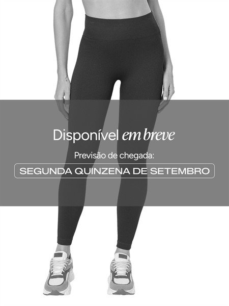Legging Fitness Seamless Com Cós Alto Duplo 02131-I