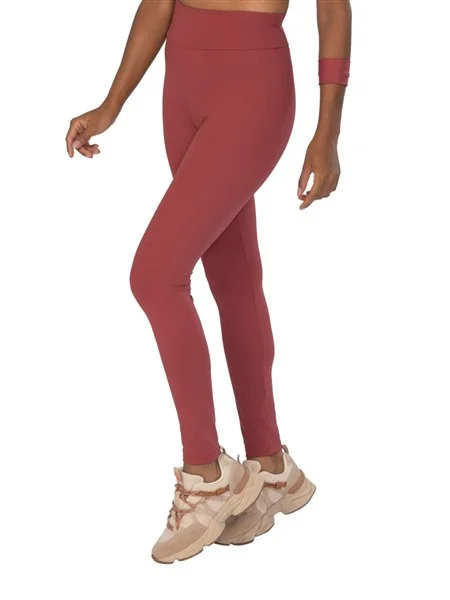 Legging com Cós Alto Duplo e Alta Compressão 02175