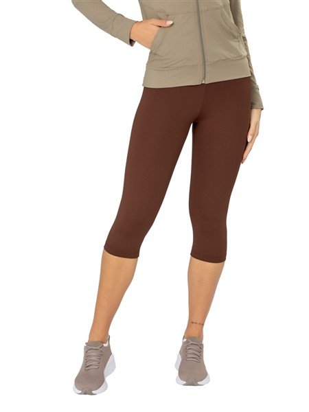 Calça Pescador com Cós Alto Duplo Feminina – Alta Compressão 02176