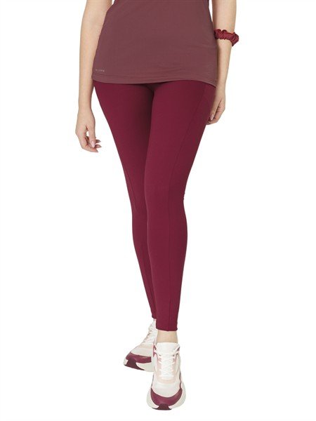 Legging com Bolsos, Cintura Alta e Cós Duplo 02196