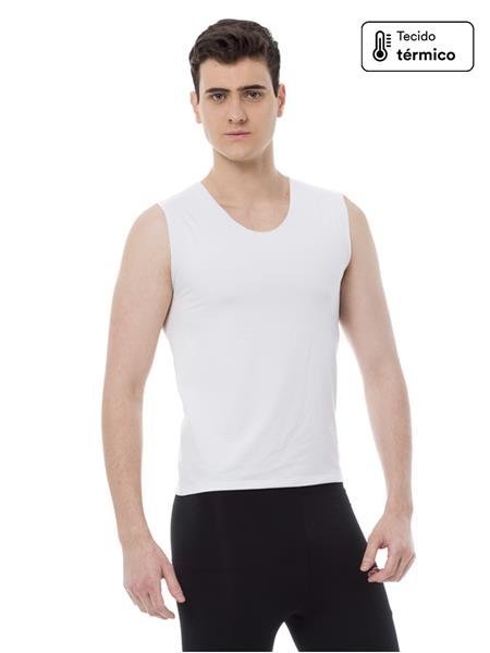 Regata Térmica Underwear Masculina Com Decote U- Energy Up Thermo 03600