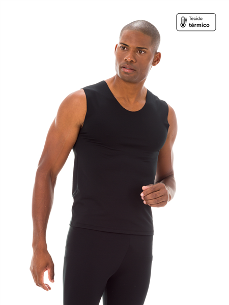 Regata Térmica Underwear Masculina Com Decote U- Energy Up Thermo 03600