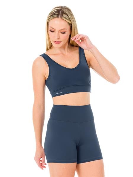 Top Fitness Alta Sustentação com Compressão e Proteção UV | DiCorpo 03708