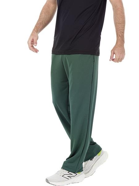 Calça Reta Masculina Dry Jacquard com Bolsos, Elástico e Amarração Interna na Cintura 08450-1