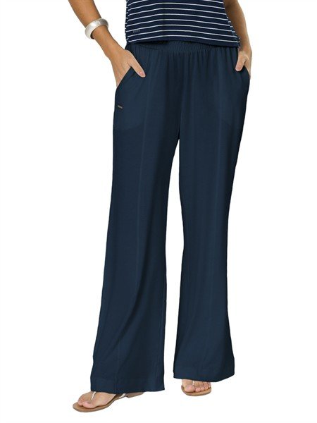 Calça Pantalona com Bolsos e Tecido Texturizado 08496