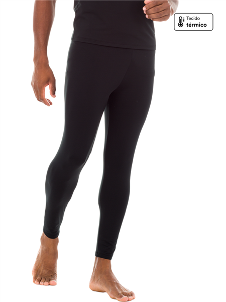 LEGGING TÉRMICA MASCULINA DICORPO COM ELÁSTICO NA CINTURA 08850