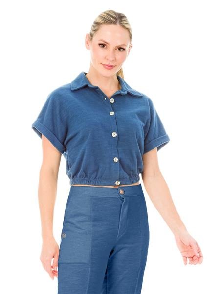 CAMISA ENCURTADA 12719-T