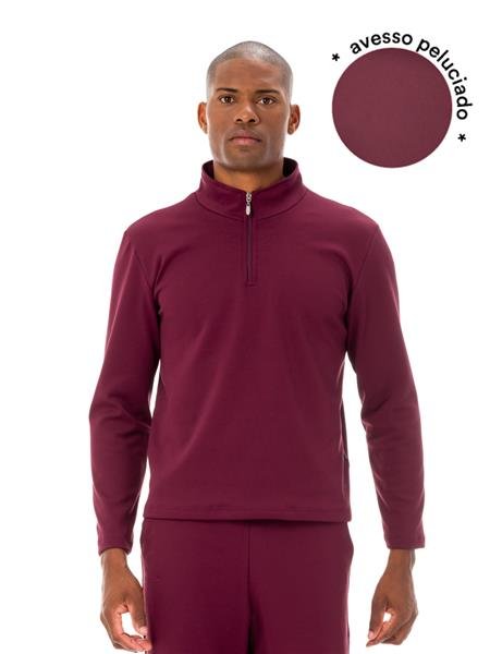Blusão Térmico Masculino Gola Alta e Logo Bordado - 3D Thermo Heat 13225