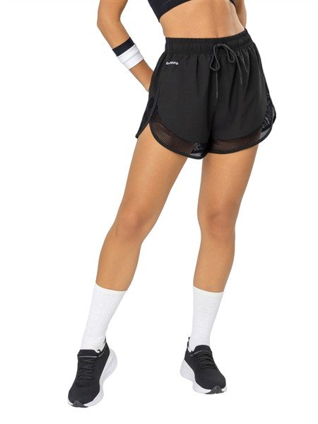 Shorts de Corrida com Transparências e Short Interno Ajustado 14180-I
