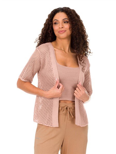 Conjunto Regata Cropped e Kimono de Tricô | DiCorpo 45001